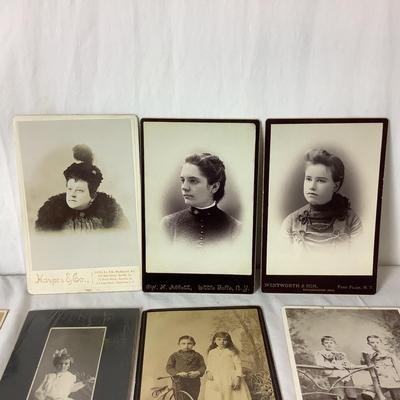 Lot 6354. Lot of Antique Photographs