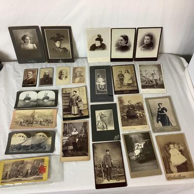 Lot 6354. Lot of Antique Photographs
