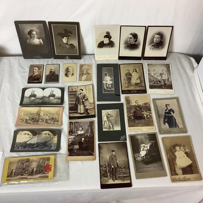 Lot 6354. Lot of Antique Photographs