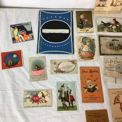 Lot 6356. Lot of Antique Advertisements