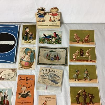 Lot 6356. Lot of Antique Advertisements