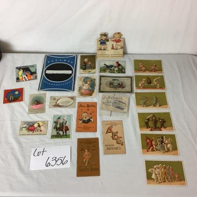 Lot 6356. Lot of Antique Advertisements