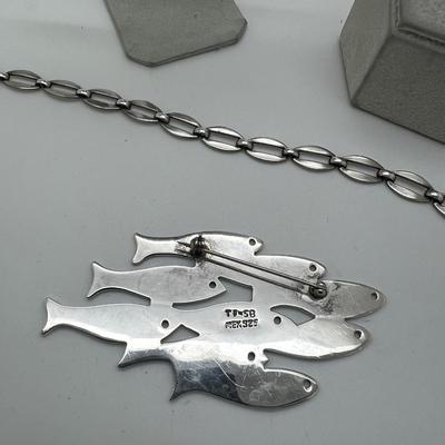 6380 Lot of Vintage Silver Jewelry
