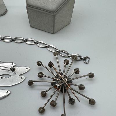 6380 Lot of Vintage Silver Jewelry