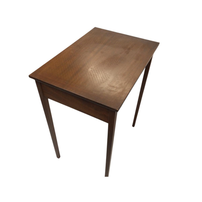 Lot. 6289. Set of Three Mahogany Stacking Tables