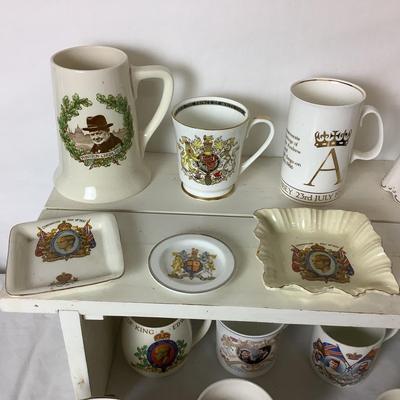 Lot. 6370 Lot of Prince Charles / Lady Diana Cups/Plates