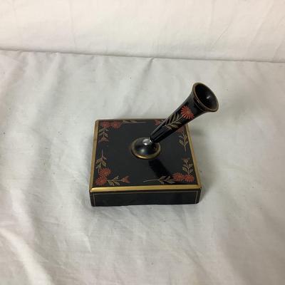 Lot 6372. Hand Painted Lacquered Box from USSR,  Signed by Artist / Pen Stand