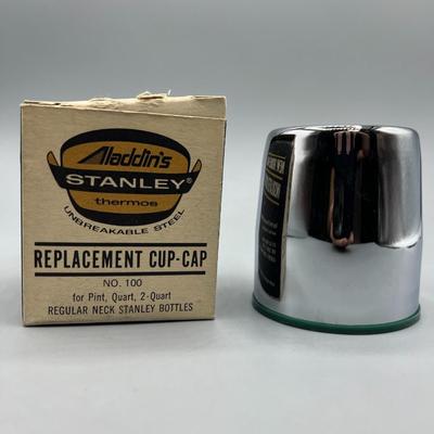 Aladdin's Stanley Thermos Double Walled Insulated Replacement Cup Cap with  Box | EstateSales.org
