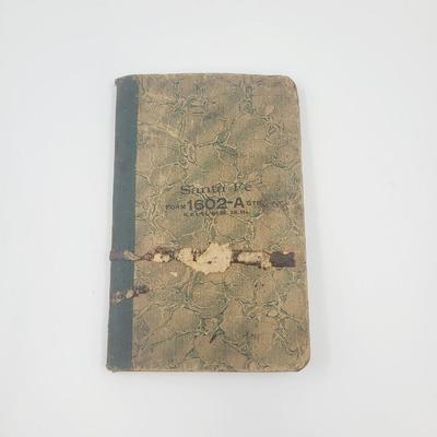 PAIR OF 1920S RAILROAD NOTE BOOKS W/ NOTES