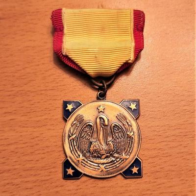 Lot #156  Louisiana National Guard Emergency Service Award