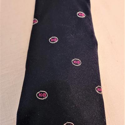 Lot #159  Vintage K&B Embroidered Necktie