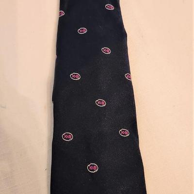 Lot #159  Vintage K&B Embroidered Necktie