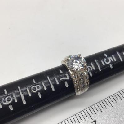 Silver 925 Cubic Zirconia Cocktail Ring