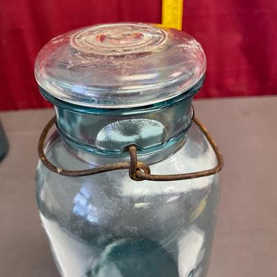 1/2 gal Ball blue jar