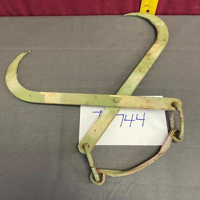 Antique ice tongs