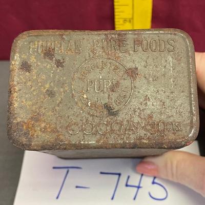 Rusty cocoa can