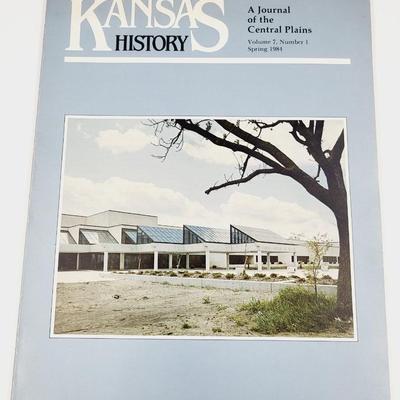 KANSAS HISTORY "A JOURNAL OF THE CENTRAL PLAINS"