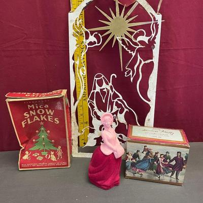 Vintage Christmas decor