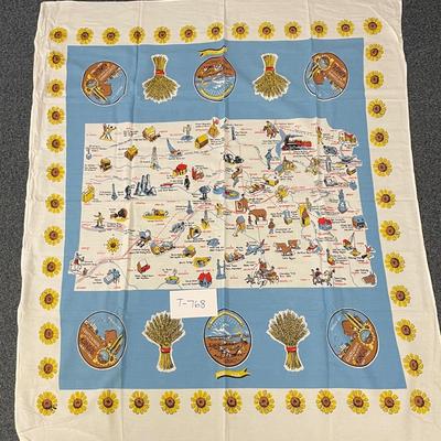 Kansas tea towel