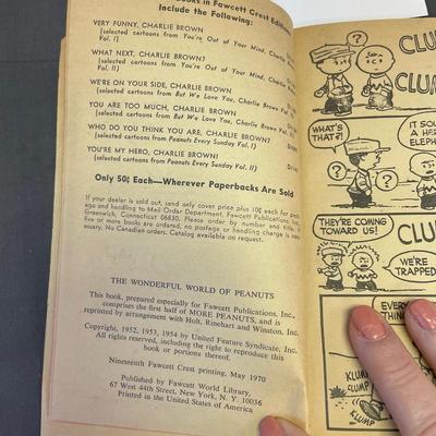 Peanuts comic book