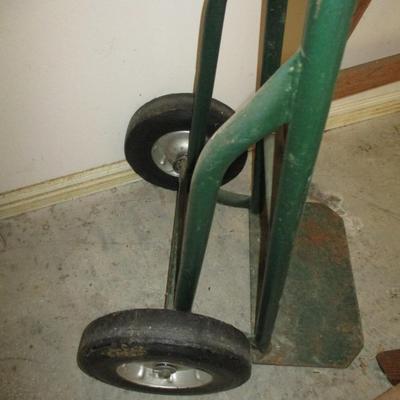 2 Wheel Dolly/Wooden Ladder
