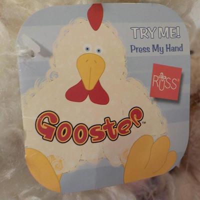 Famous Gooster and Douglas Plush special animals.