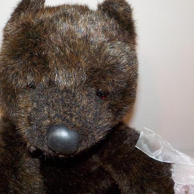 " Eddie Bauer Brown Bear and Jerry Elsner Pink Girl Bear.