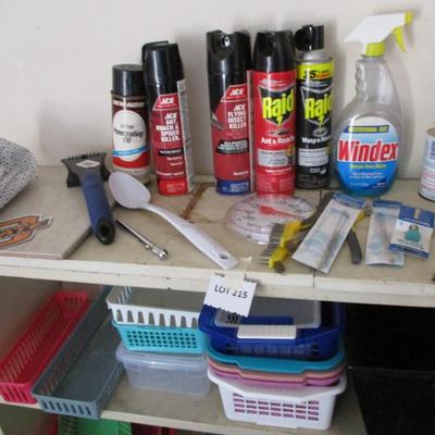 Plastic containers/Bug Spray