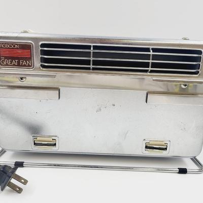 VINTAGE ROBESON TABLE FAN - WORKS!