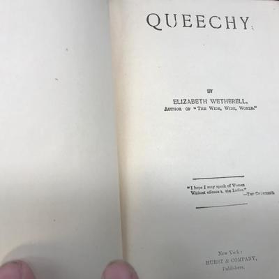 CHILDREN OF THE ABBEY AND QUEECHY