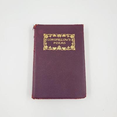 1901 LONGFELLOWS POEM BOOK