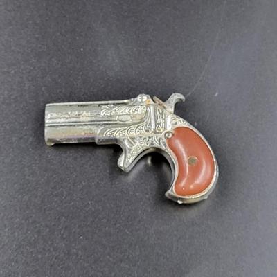 VINTAGE TINY REPLICA HAND GUN - NOT REAL