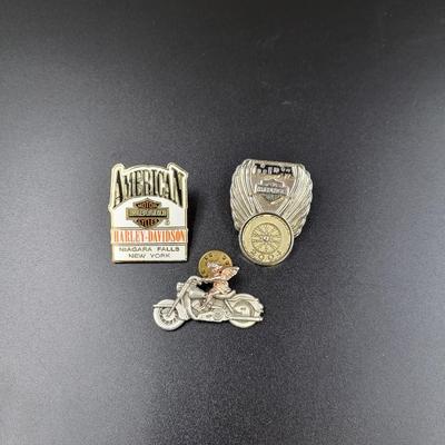 HARLEY MOTORCYCLE COLLECTABLE PIN BUNDLE
