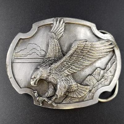 VINTAGE EAGLE BELT BUCKLE