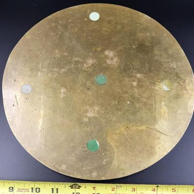BEAUTIFUL ORIENTAL THEMED BRASS TRAY