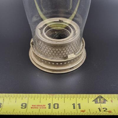ALADIN TWIST LOCK GLASS HURRICAN W/ BASE