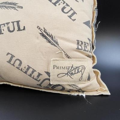 BEAUTIFUL PRIMATIVES BY KATHY DECORATIVE PILLOW