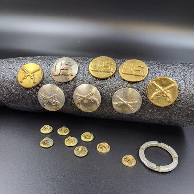 OLD MILITARY PINS BUNDLE