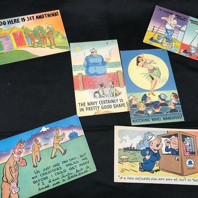 MILITARY POSTCARDS