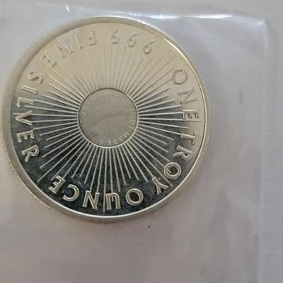 Sunshine Minting Silver Round .999 Silver One Troy Ounce