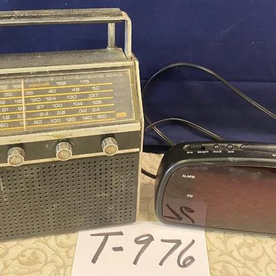 Radio and Clock