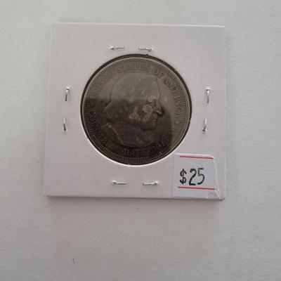 1893 Columbium Half Dollar Silver