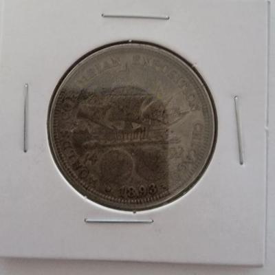1893 Columbium Half Dollar Silver