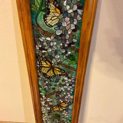 Butterfly glass decor