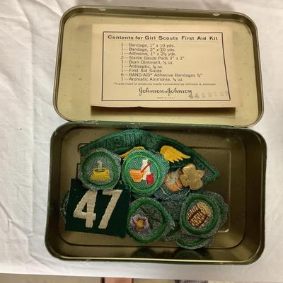 Lot. 6385. Wooden Tray, paperweight, Magazine holder, GS badges, Calendar