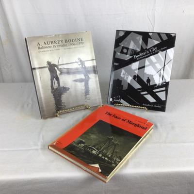 6388 Set of 3 Hardback Books on A. Aubrey Bodine