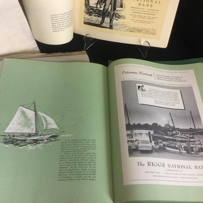 6389 Vintage RIGGS National Bank Advertisements