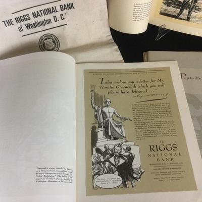 6389 Vintage RIGGS National Bank Advertisements