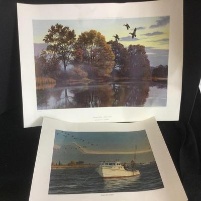 6390 Two Signed and Numbered Prints by D. Lockhart & R Dance
