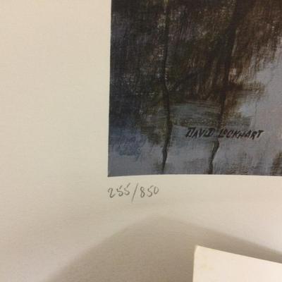 6390 Two Signed and Numbered Prints by D. Lockhart & R Dance